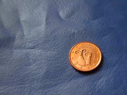 CIPRUS 1 EURO CENT 2017 KECSKE! ! UNC! RITKA!