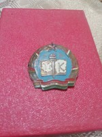 Sapka jelvény 2. Állami tanítóképző 1950