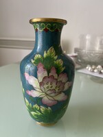 Gyönyörű Kinai nagyobb tűzzománc váza.