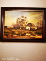 Bóna Jenő:Tanya 70x50