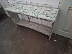 Régi paraszt bútorok népi kis pad vintage régiség loca