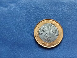 BRAZÍLIA 1 REAL 2014 RIÓ OLIMPIA PARA KERÉKPÁR! BIMETÁL! RITKA! UNC!