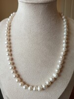 Tenyésztett édesvízi gyöngy nyaklánc