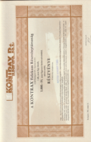 Kontrax telekom részvéntársaság névre szóló 1000 Ft-os részvénye ( 2 )