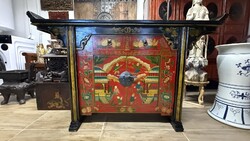 Régi kínai oltár komód, keleti, ázsiai, japán, Buddha, buddhista