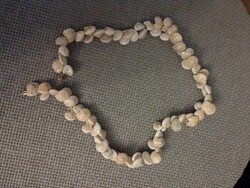 RETRO női kézi készítésű tengeri csiga nyaklánc