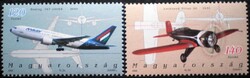 S4826-7  /  2006  Magyar Repüléstörténet III.  bélyegsor postatiszta
