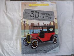 Építs 3D-s veterán autót! könyv (267)