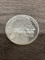 1 unciás 999-es Indian-Bison Usa Liberty érme