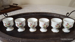 Royal Albert"Moss Rose"porcelán tojástartó 6 db.