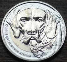 Turkey commemorative 1 kurus 2021 (Turkish vizsla)