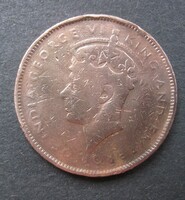 Mauritius 5 cents 1949 (XE17)