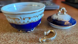 Zsolnay pompadur csésze  - törött darab