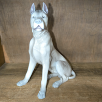 Heubach porcelán kutya