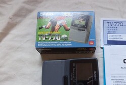 Casio TV-770 retro mini TV, dobozos (1280)
