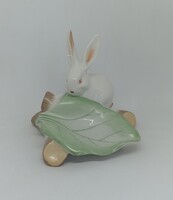 Zsolnay porcelán nyuszi RITKA!