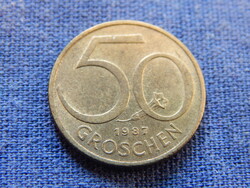 Ausztria 50 Groschen 1987
