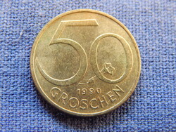 Ausztria 50 Groschen 1990