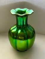 Zsolnay Eozin gerezdes váza