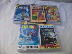 5db kazetta - Sinclair ZX Spectrum játékok 6 (1920)
