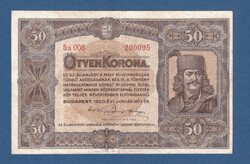 50 Korona 1920 VF