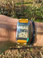 !Doxa Art Deco Tank kézihúzós karóra!