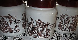 Meinl kaffe tároló 7 dl  tej üveg