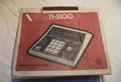 Texas Instrument TI-5100 számolóégép doboza (2340)