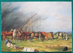 Hortobágyi Pásztormúzeum és Galéria - Glatz Oszkár: Ménes (részlet )