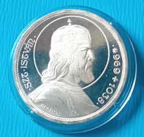 Szent István 5 Pengő 1938 évi , tükörveret UNC