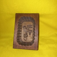 Régi, fa vajforma/szappanforma,