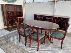 9 részes stíl étkező garnitúra