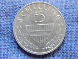 Ausztria 5 Schilling 1984