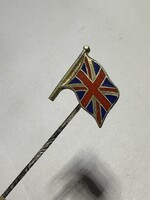Union Jack zászló jelvény. dísztű 46 mm gyűjtői db.