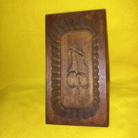 Régi fa vajforma/szappanforma.