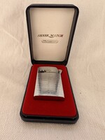 Silver Match Huracan öngyújtó eredeti (üres), nem volt használva 1970