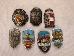 Tura bot jelvények, botjelvény, eredeti osztrák és francia, nem volt használva 1950-60.