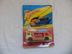Metal playmobil retro car transporter unopened (1654)