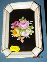 ANTIK ROSENTHAL PORCELÁN RÓZSÁS ÉKSZER TÁLKA