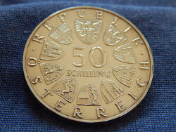 Ausztria 50 Schilling Nemzeti Bank (KM#2900) 1966 0.9000 ezüst 20 g.