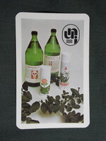 Kártyanaptár,Szeged,Universal I.SZ.,növényvédőszerek, 1979, (1)