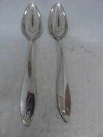 2 db 13 latos antik ezüst evőkanál. Eger, 1830