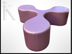 La Cividina - „Molecule” vagy ﻿Flower modern formavilágú pad, ülőke