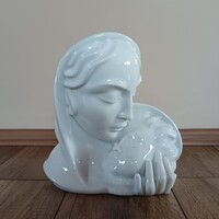 Antik Pirkenhammer art deco porcelán Mária