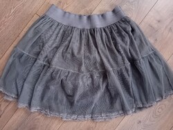 Szürke tüll szoknya