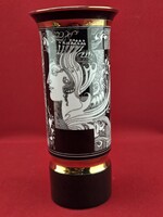 Hollóházi Szász Endre 20 cm-es"napfény" váza