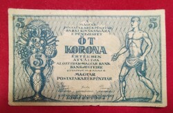 5 Korona 1919 F
