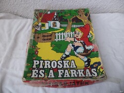 Piroska és a farkas retro társasjáték (4107)