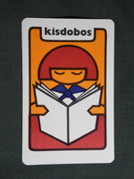 Kártyanaptár,Kisdobos ifjúsági magazin, újság, grafikai rajzos, 1979, (1)