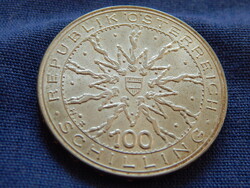 Ausztria 100 Schilling (KM#2939) 1978 0.6400 ezüst 24 g.